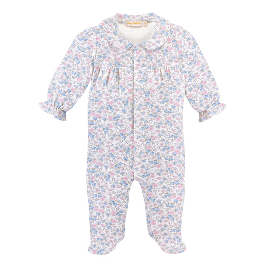 Tiny Soft Floral Footie