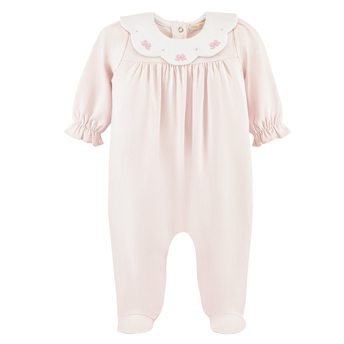 Little Bows Collared Footie