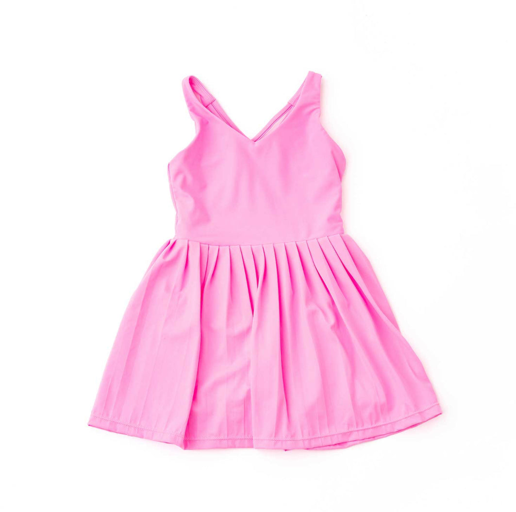 Pleated Active Dress