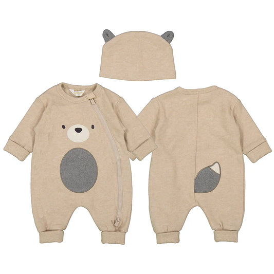 Bear Bodysuit with Hat