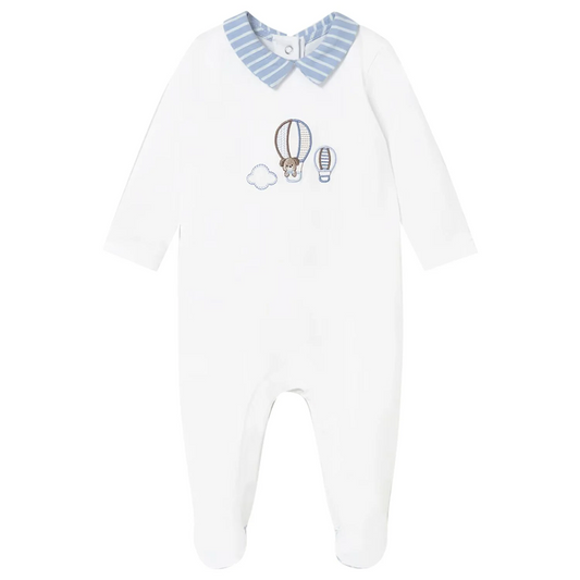 Hot Air Balloon Dog Footie