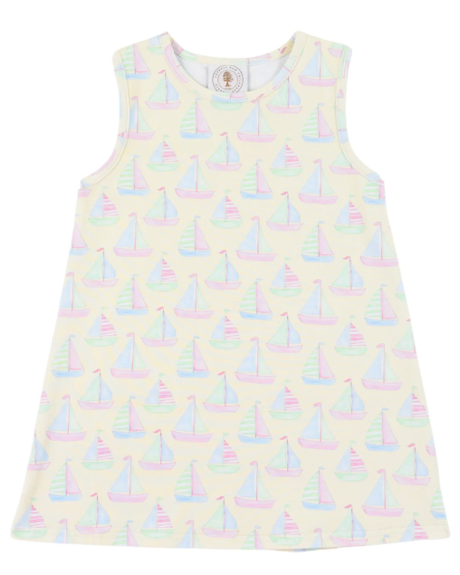 Seas the Day Sleeveless Susie Swing Dress