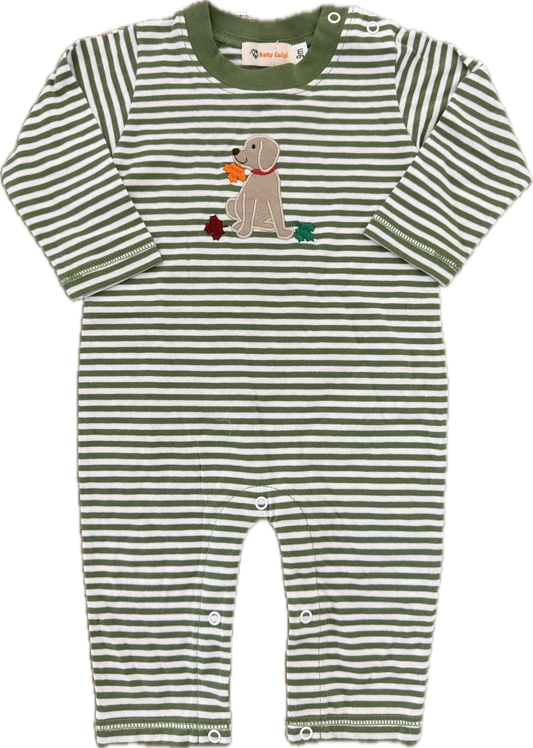 Fall Labrador Romper