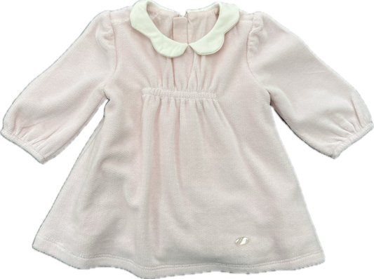 Pink Velour Dress