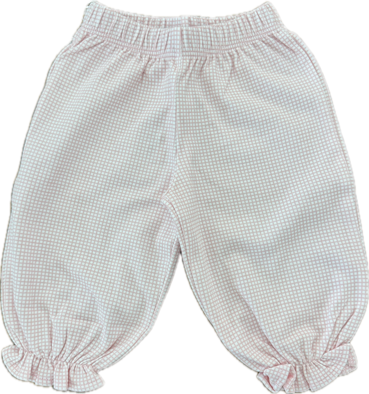 Pink Check Pant