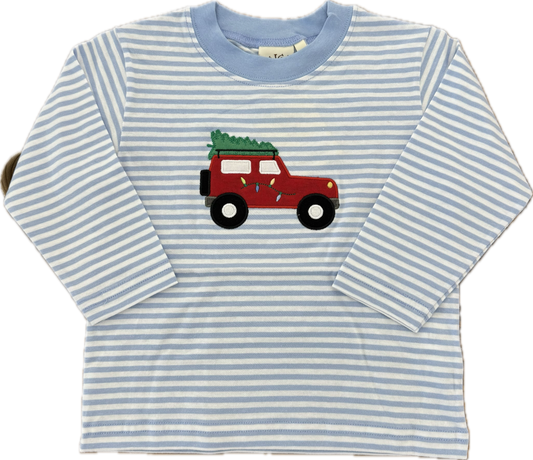 Jeep Christmas Truck Tee
