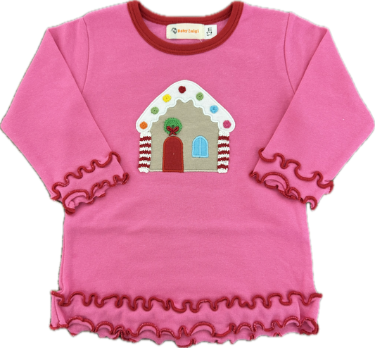 Gingerbread House Tee
