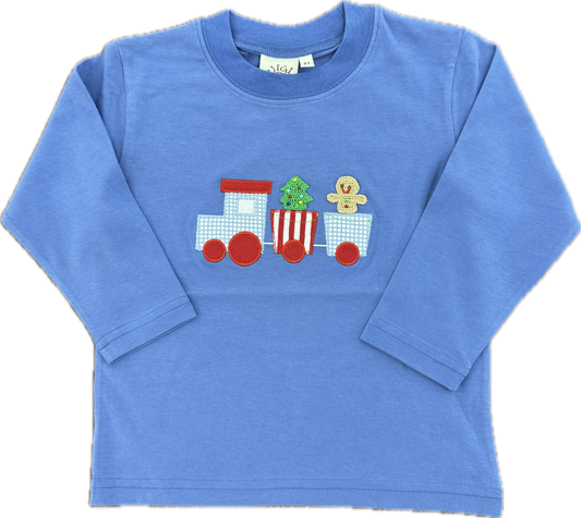 Gingerbread Train Tee