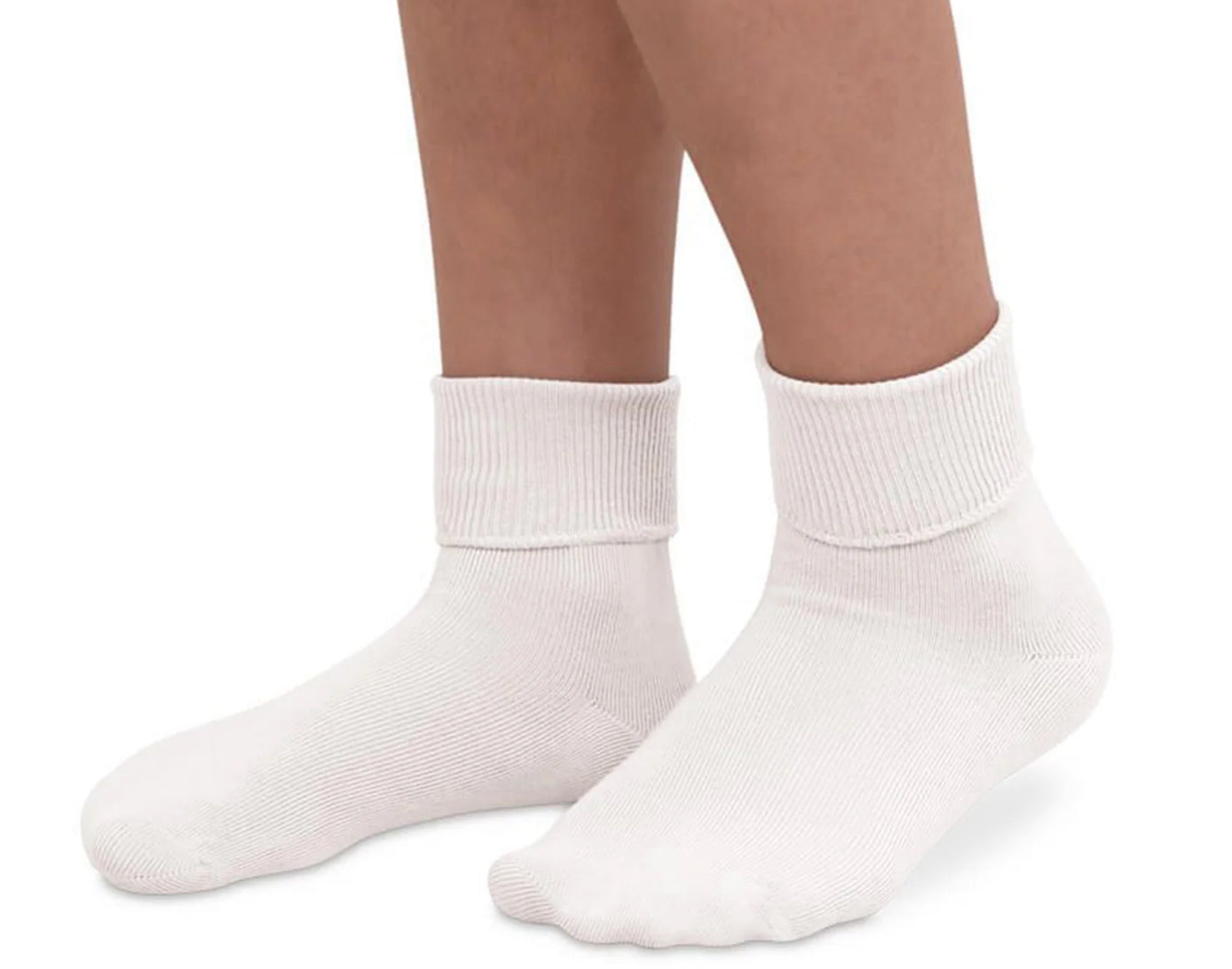 Smooth Toe Turn Cuff Socks- 2200