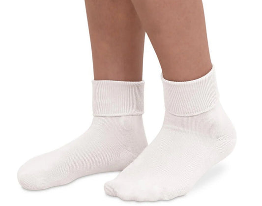 Smooth Toe Turn Cuff Socks- 2200