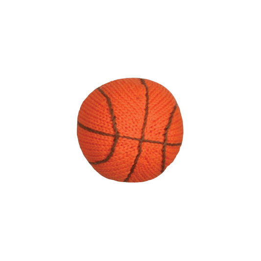 Bill the Basketball Knit Rattle