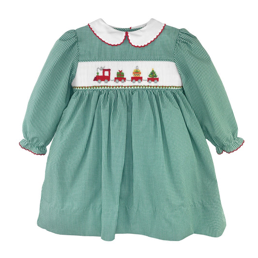 Smocked Train Dress