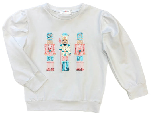 Lily Sequin Nutcracker Top