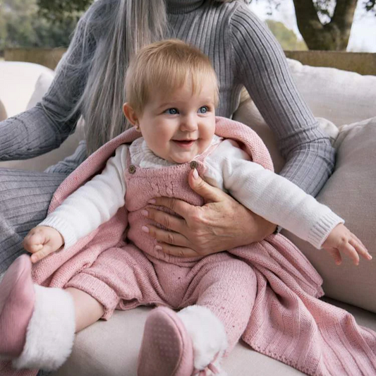 Knit Overall Set