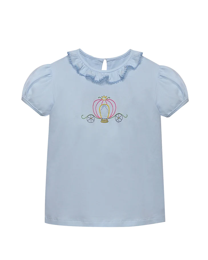 Blue Emma Blouse