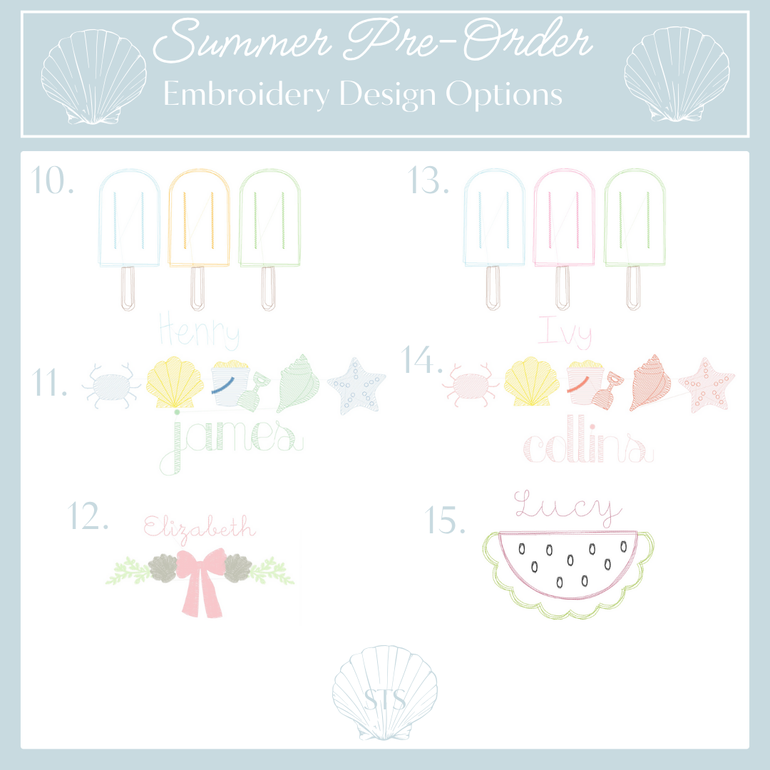 Summer Bodysuit PreOrder