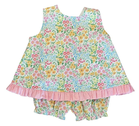 Abby Floral Bloomer Set