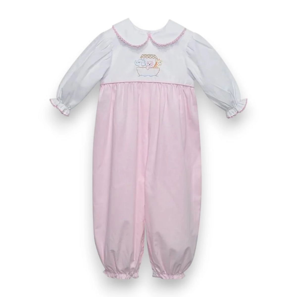 Noah's Ark Brady Long Romper