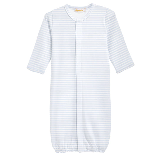 Light Blue Stripes Converter Gown
