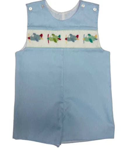 Airplane Smocked Shortall
