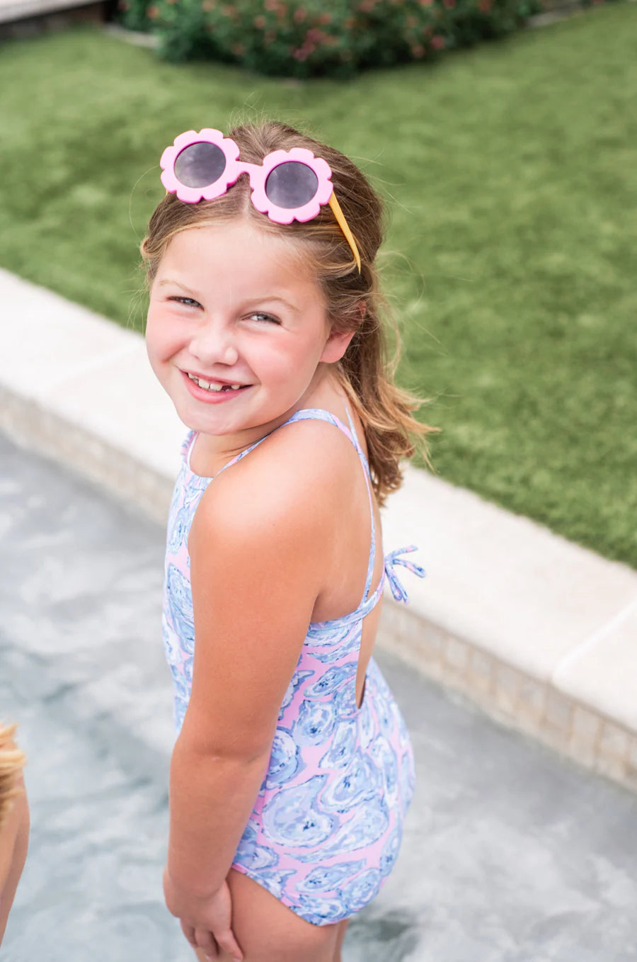 Spring Tides Bow Back Swimsuit