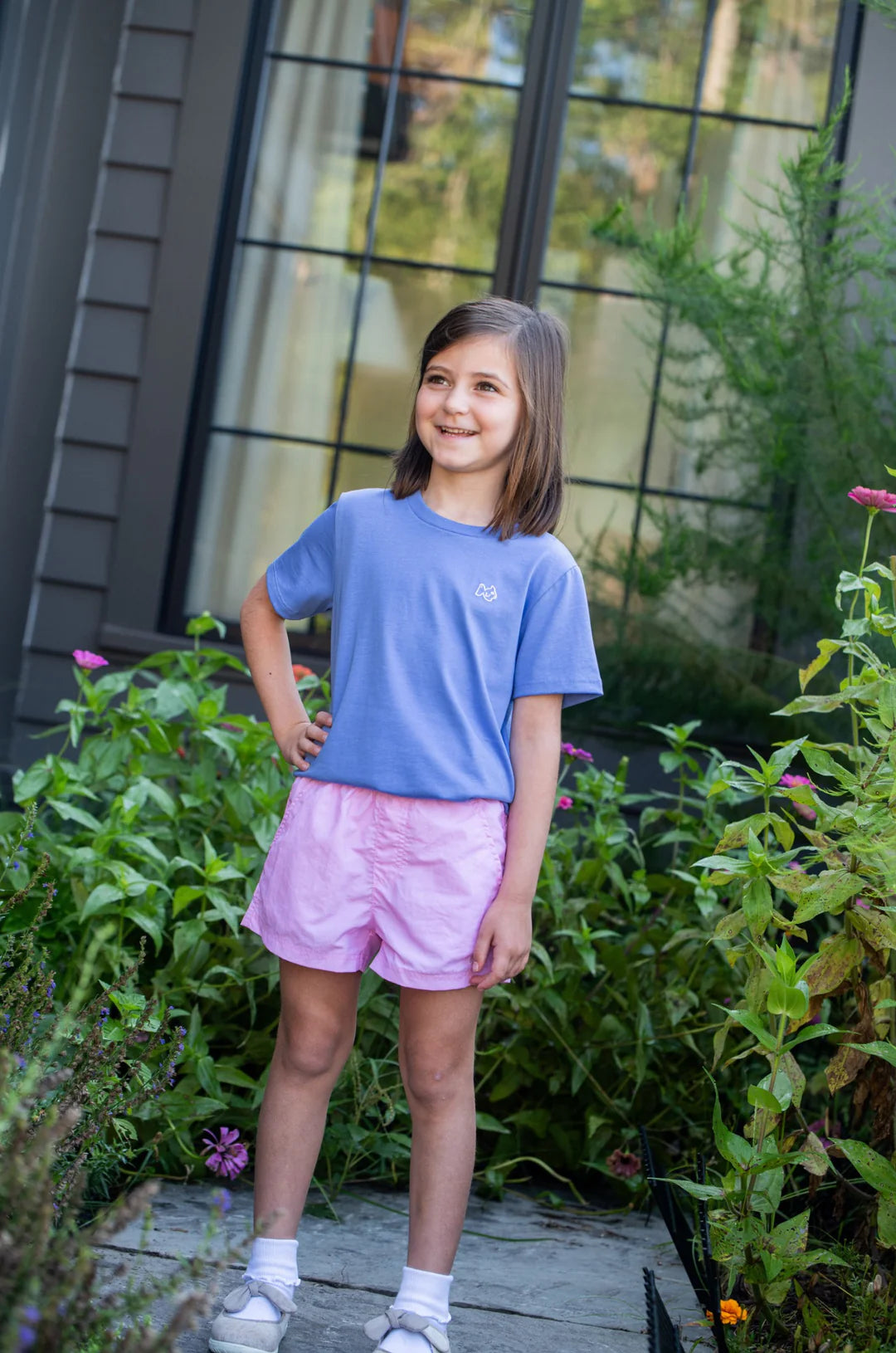 Girls' Short Sleeve Cotton Tee