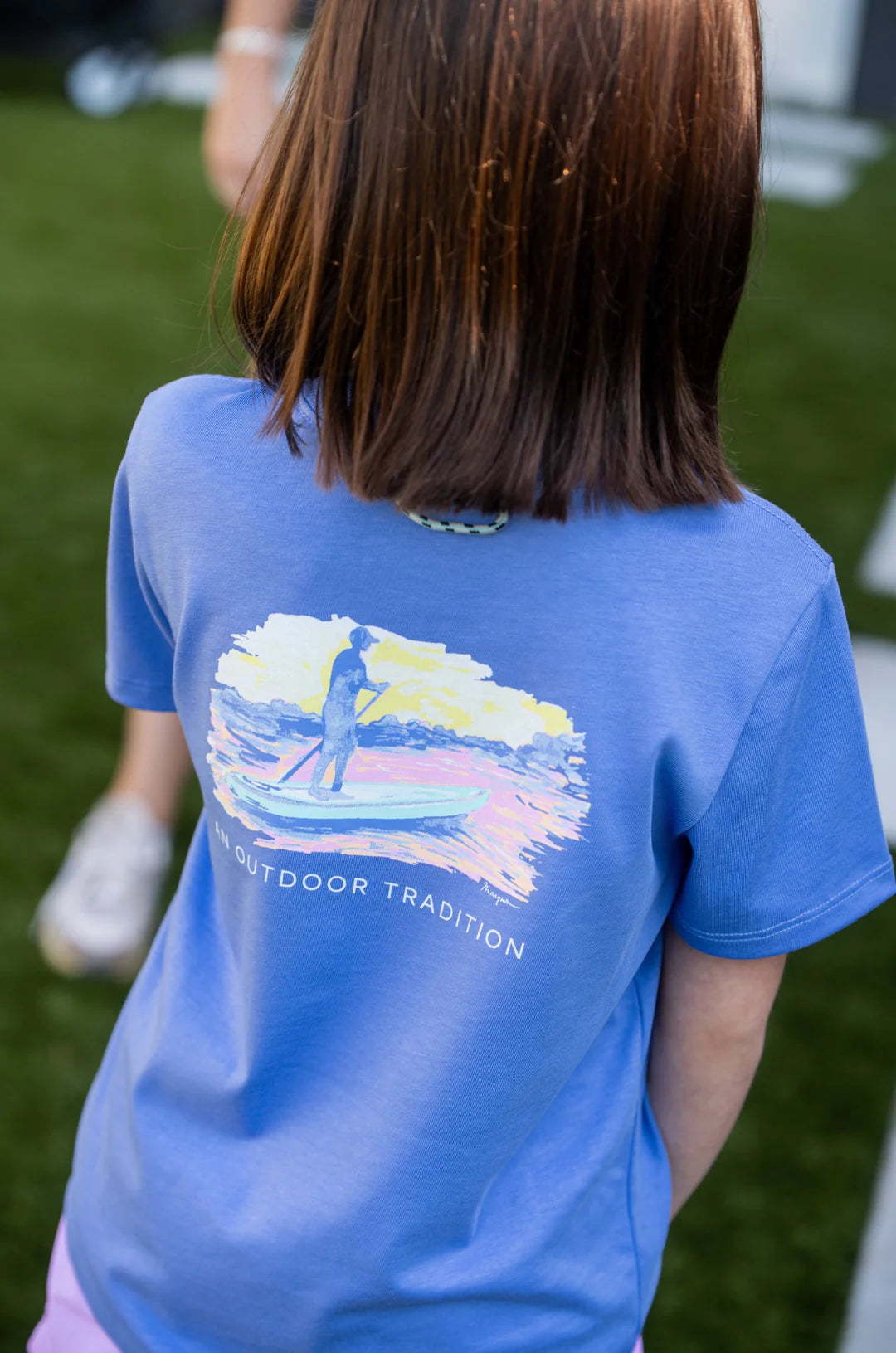 Girls' Short Sleeve Cotton Tee