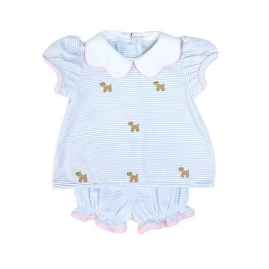 Puppy Bryar Bloomer Set