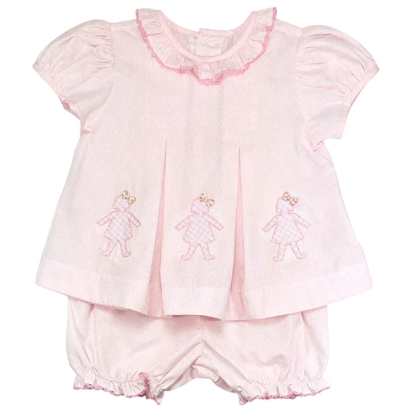 Three Paper Doll Bloomer Set