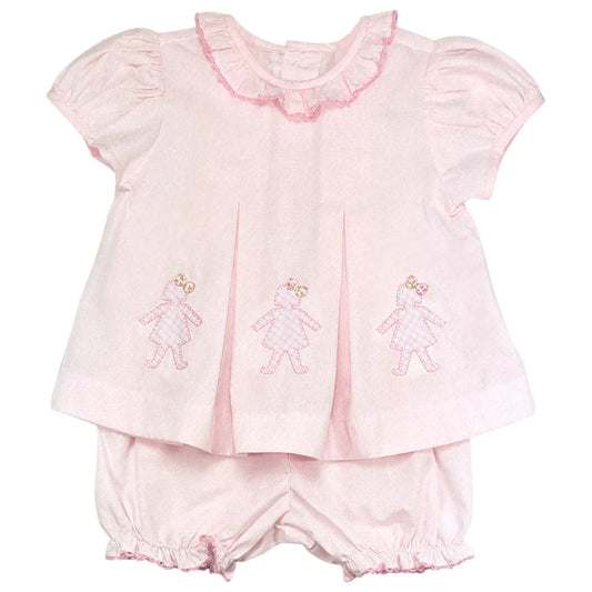 Three Paper Doll Bloomer Set
