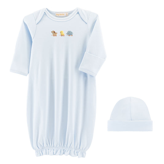 Sweet Toys Gown & Hat Set