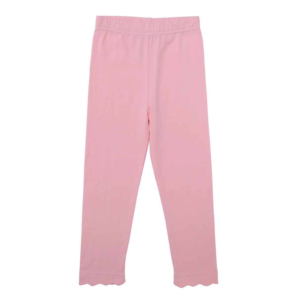 Light Pink Scalloped Leggings