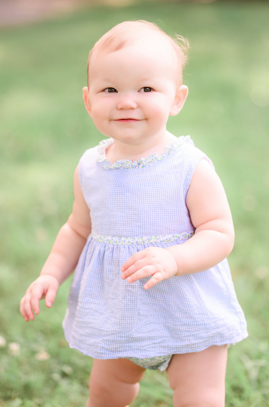 Floral Wrap Bloomer Set