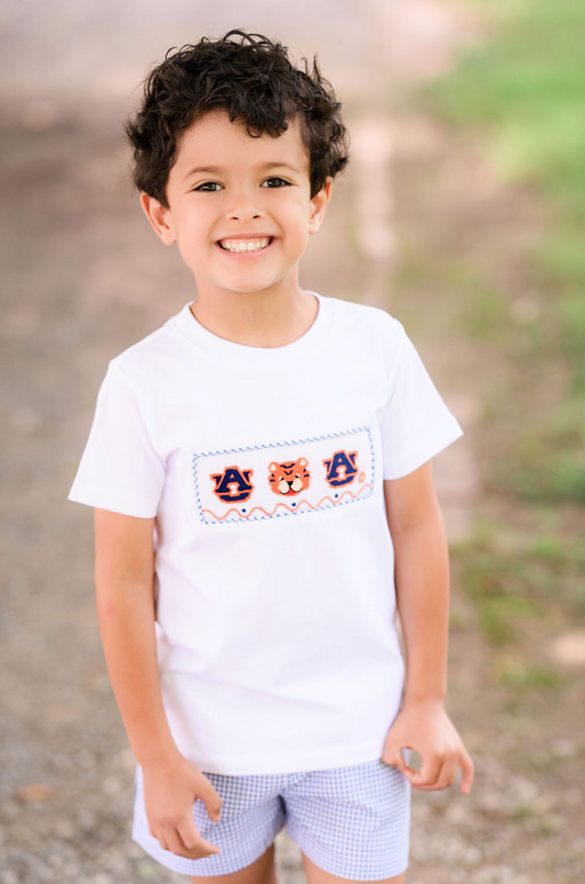 Smocked Boys Short Set