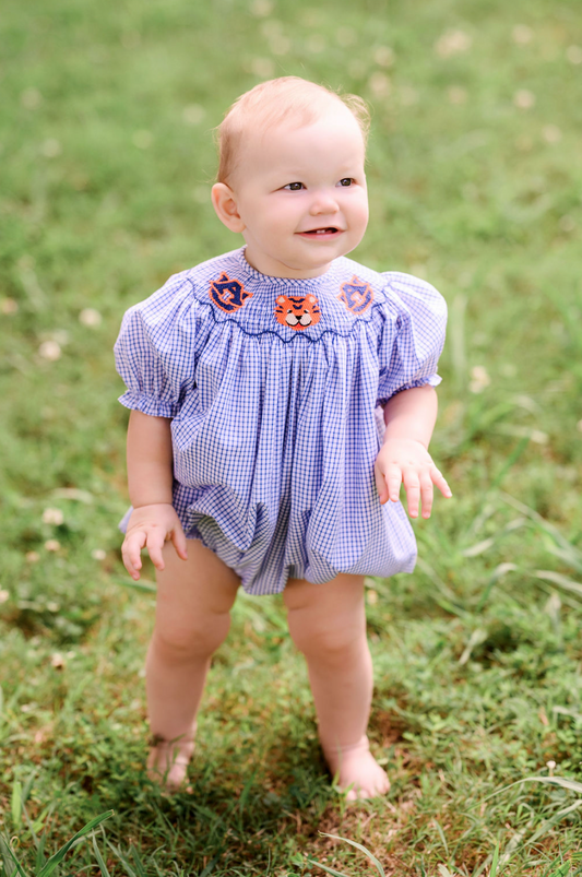 Smocked Bishop Girl Bubble