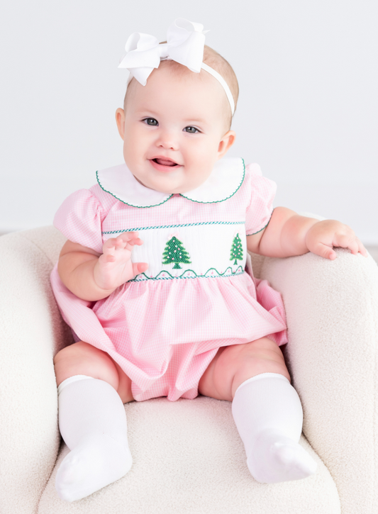 Rosie Smocked Christmas Bubble