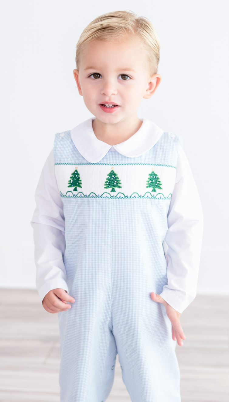 Peter Smocked Christmas Longall