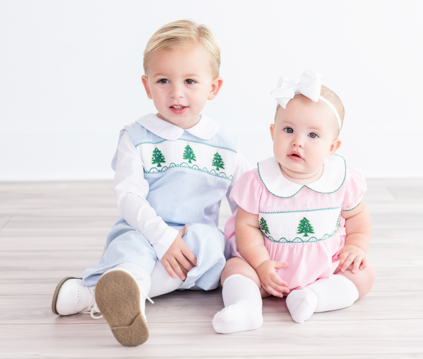 Peter Smocked Christmas Longall