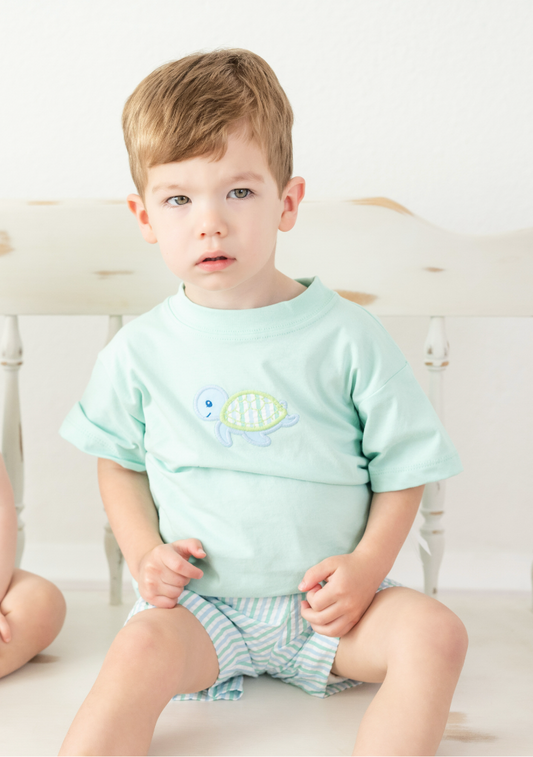 Turtle Tides Short Set