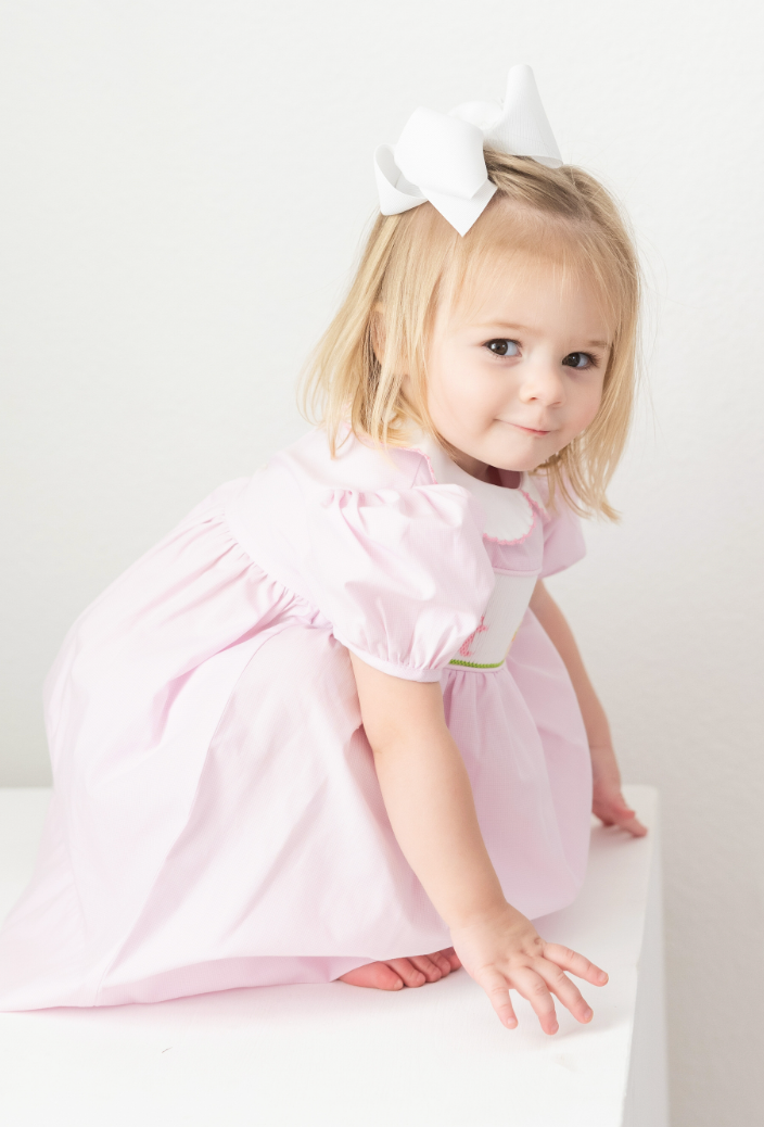 Smocked Bunny Dress