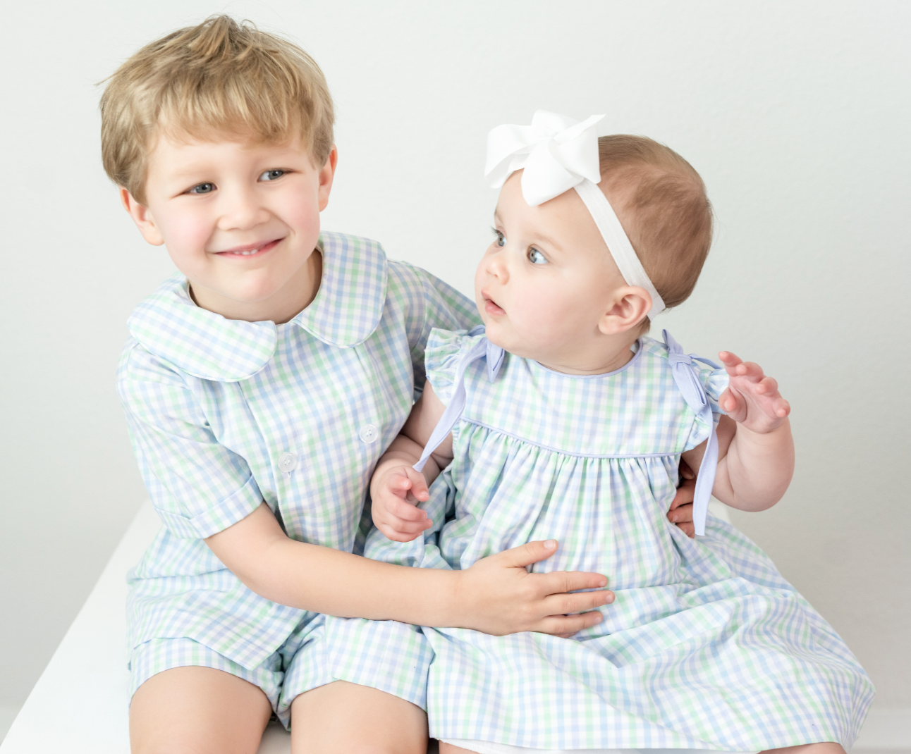 Essex Plaid Dressy Short Set