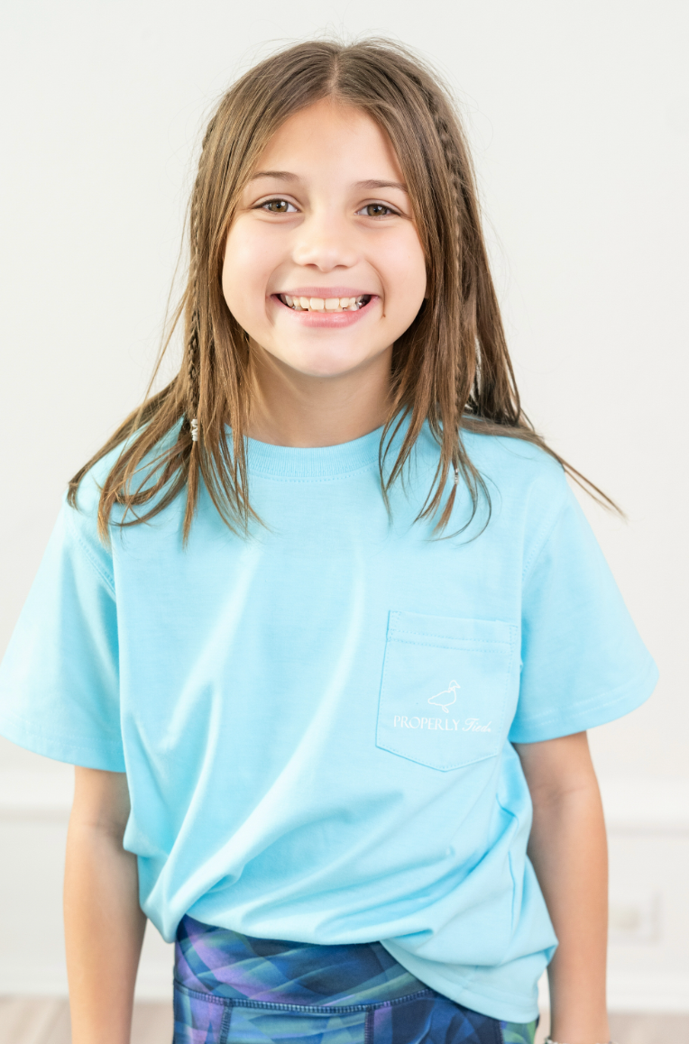 Girl's Flamingo Float Tee