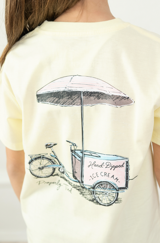 Girls Ice Cream Cart Tee