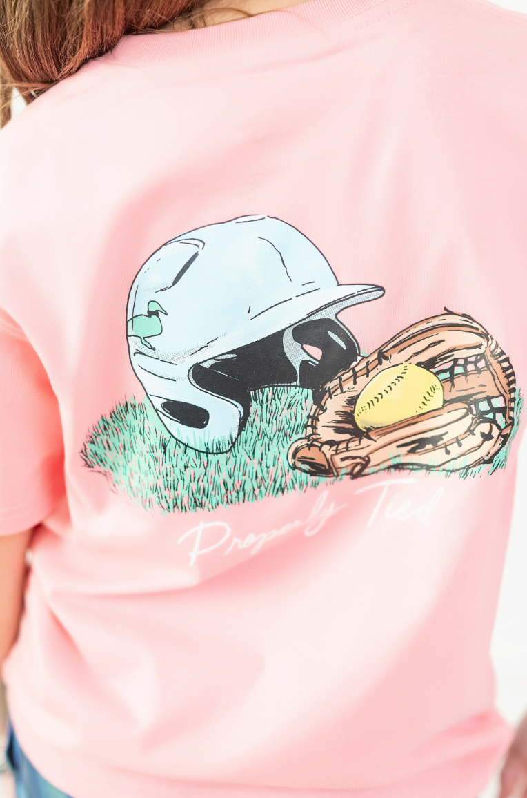 GIrl's Softball Tee