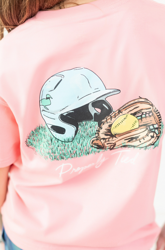 GIrl's Softball Tee