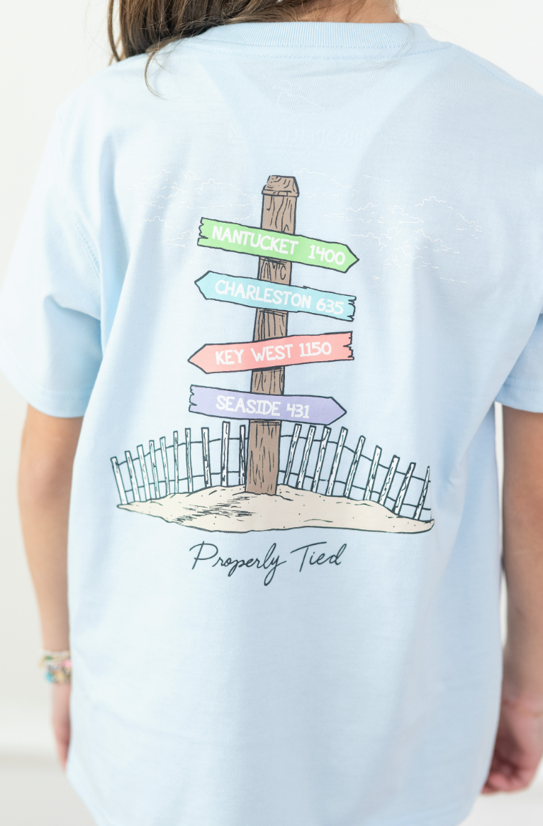 Girls Beach Trip Tee