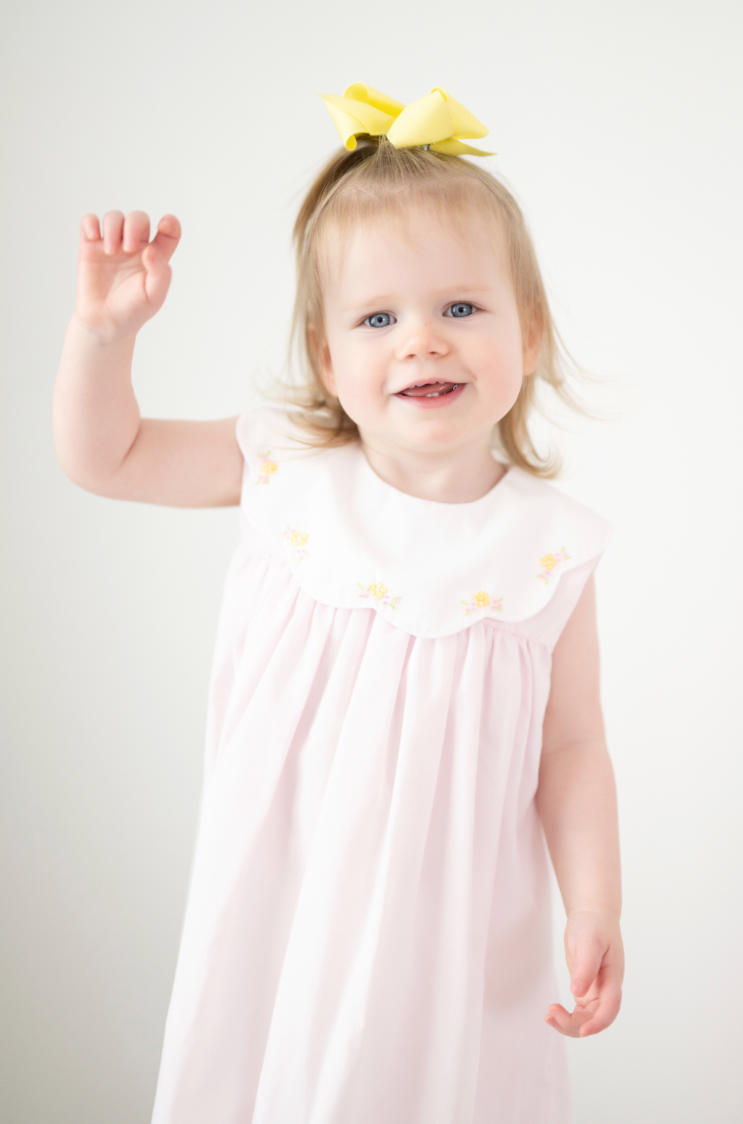 Floral Scalloped Dress