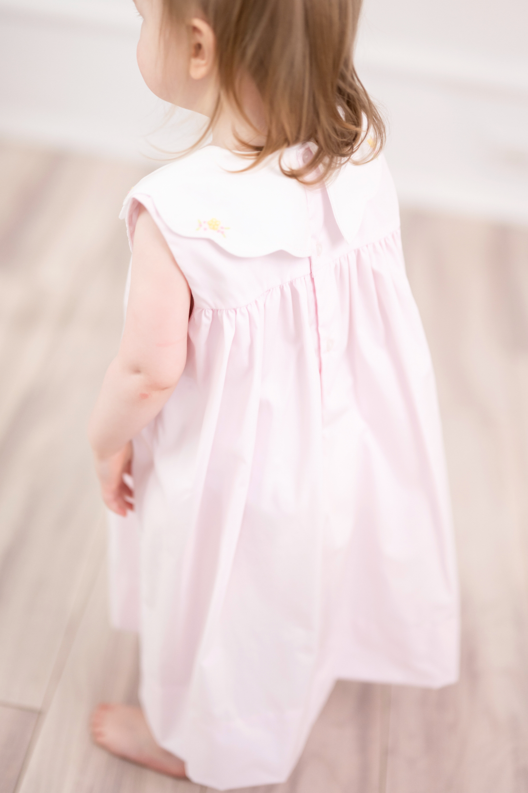 Floral Scalloped Dress