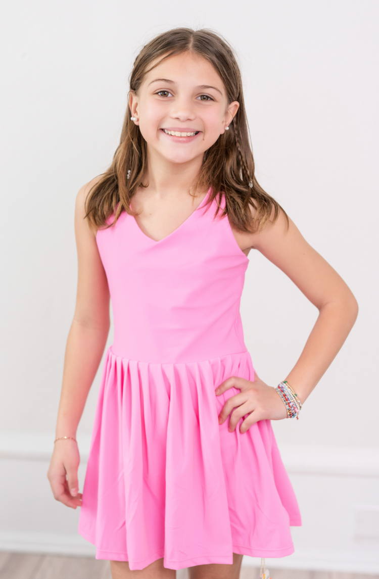 Pleated Active Dress
