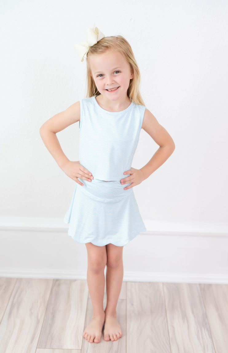 Zoe Scallop Skort
